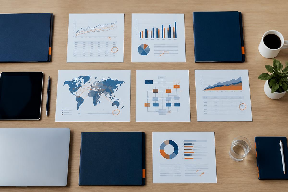 Enterprise planning materials and business data