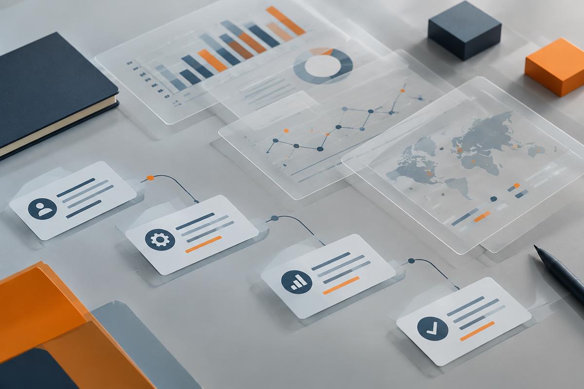 Enterprise planning materials and business data